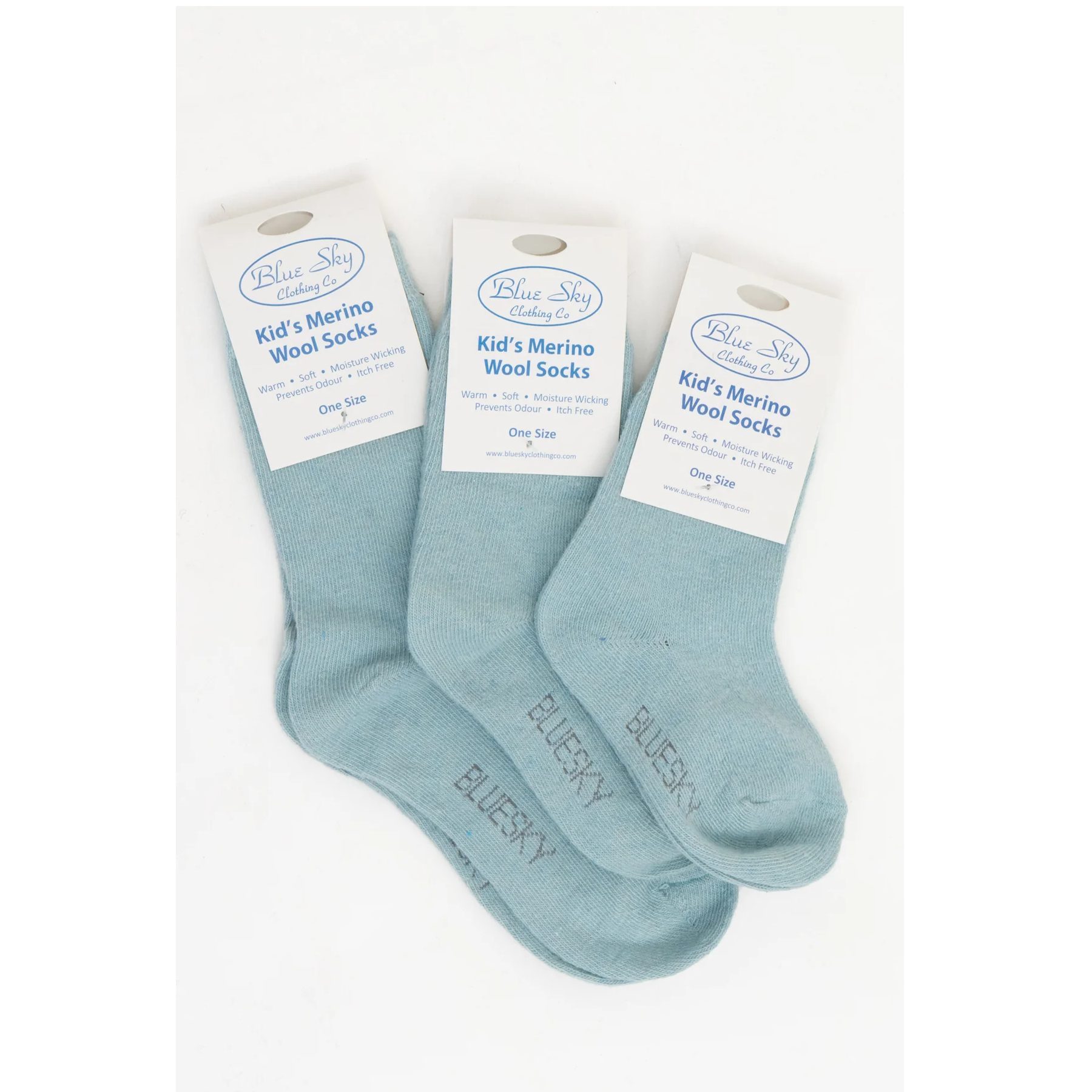 Blue Sky Clothing Co LLC Little Ones' Merino Wool Socks for Literacy