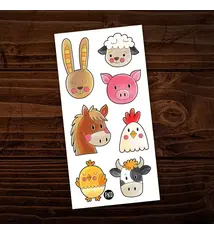 Pico Pico Temporary Tattoos Farm Animals 429
