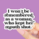Radical Buttons I Won't Be Remembered sticker