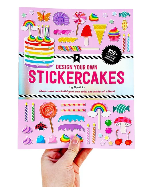 Pipsticks Design Your Own Sticker Cakes (6+)