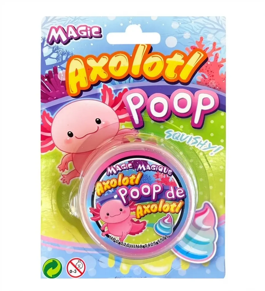 Handee Products Axolotl Poop Squishy! (3+)