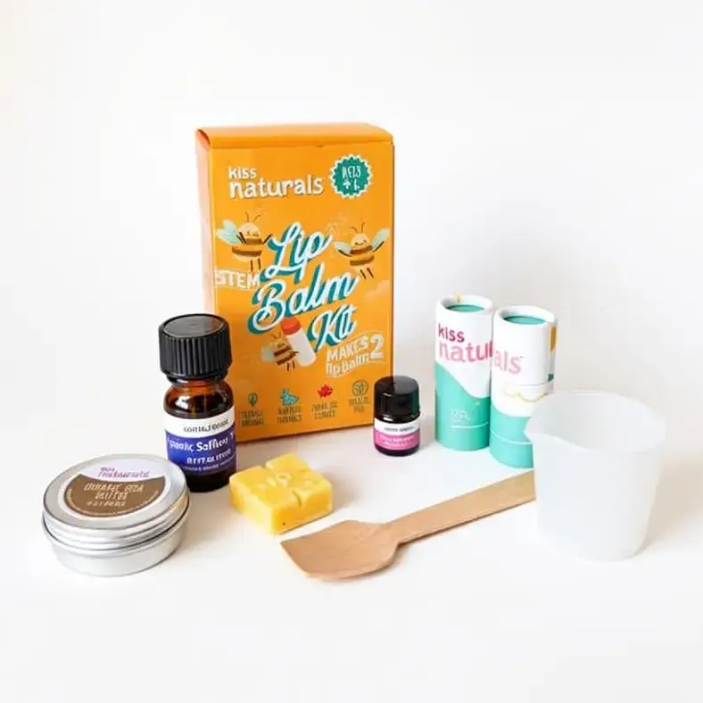 Kiss Naturals Lip Balm Kit (makes 2) (6+)