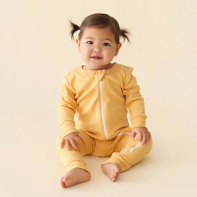 Parade Organics Parade Organics Melange '2-way' Zip Romper