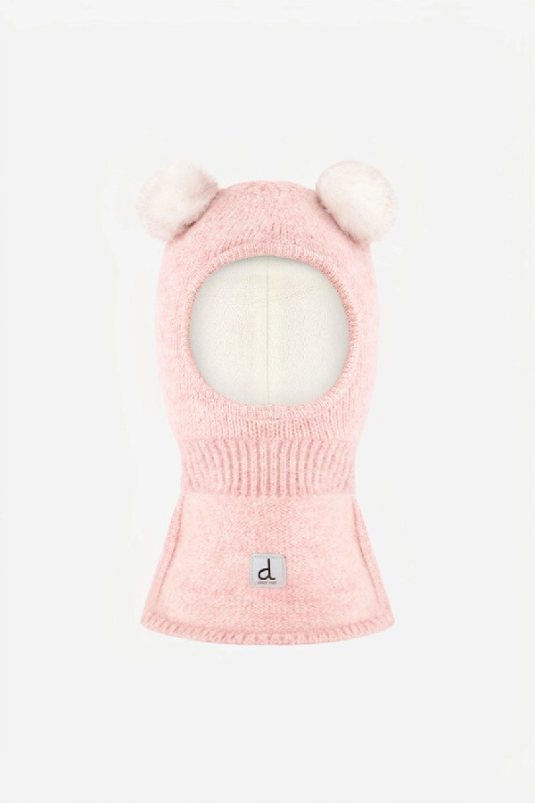 Deux par Deux Baby Knit Bear Balaclava 6-24 months
