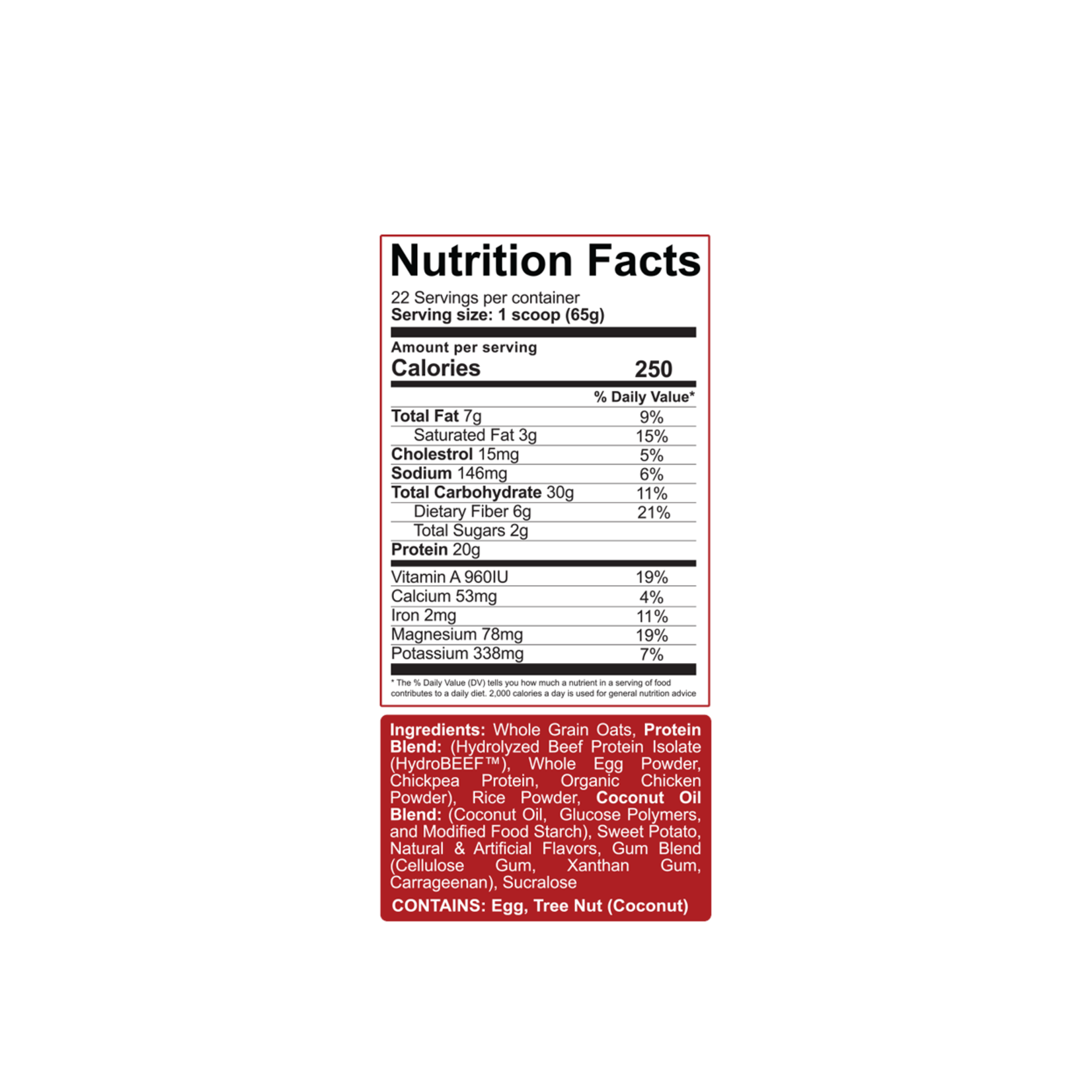 5% Nutrition Real Carbs + Protein