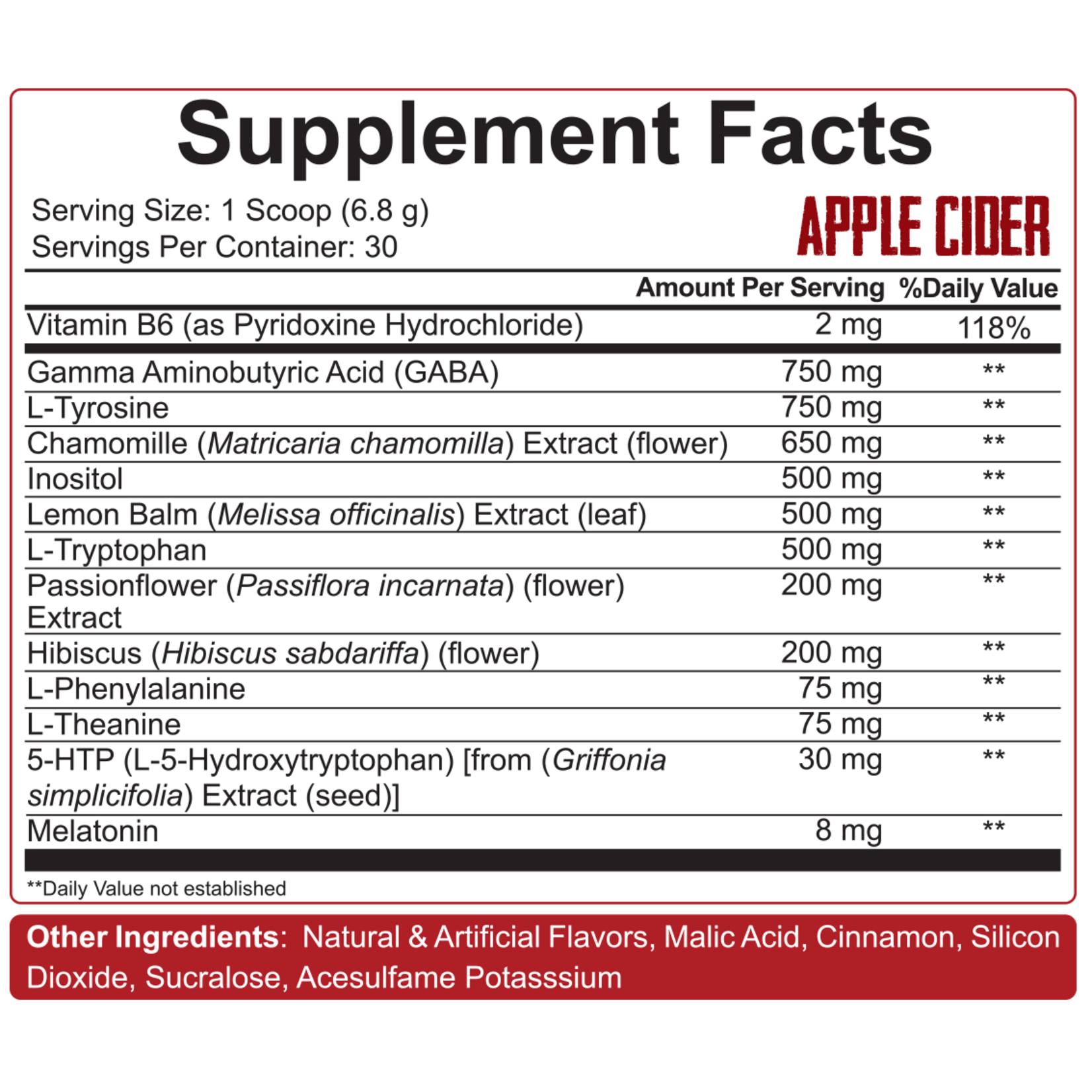 5% Nutrition Knocked The Fuck Out