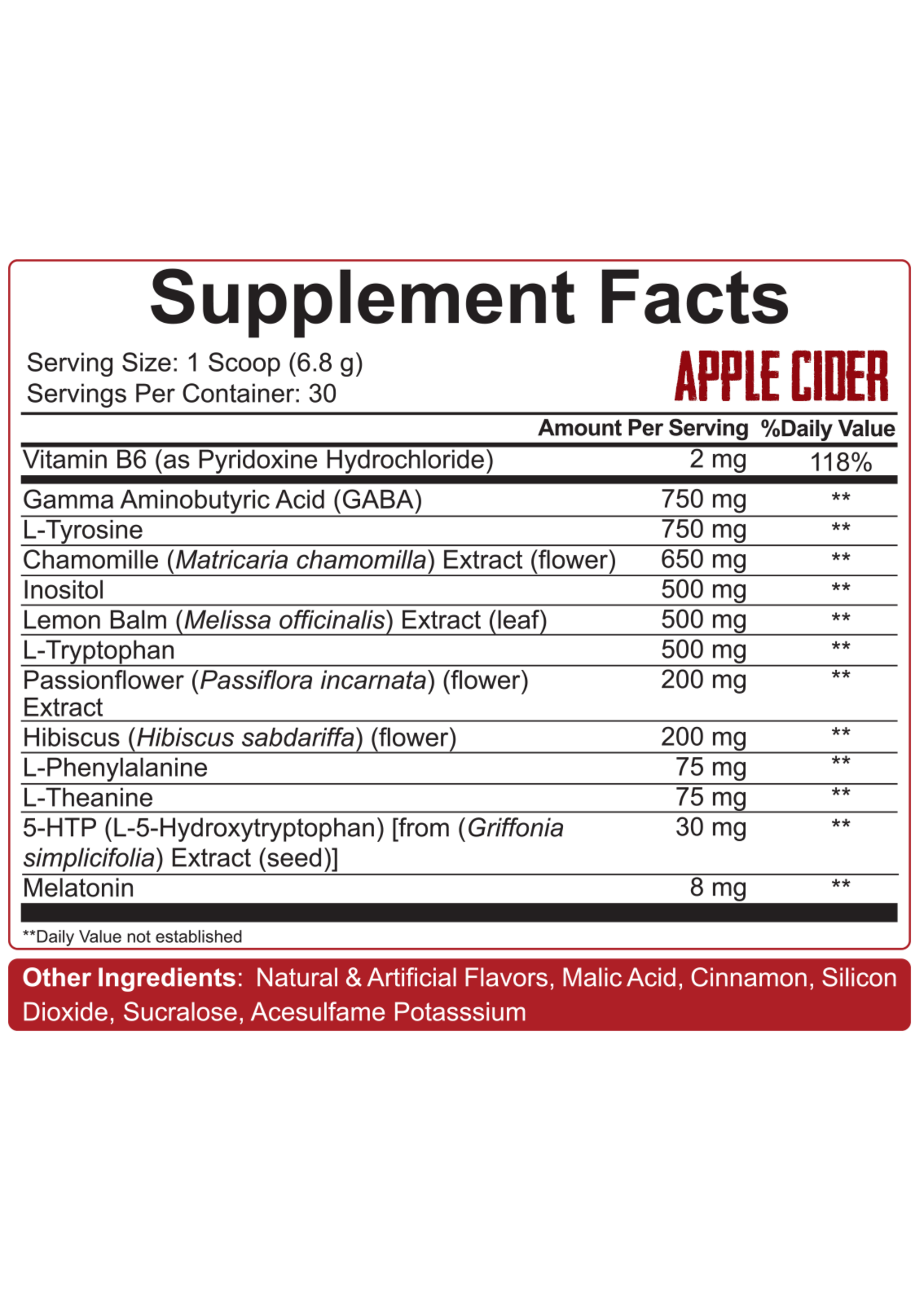 5% Nutrition Knocked The Fuck Out