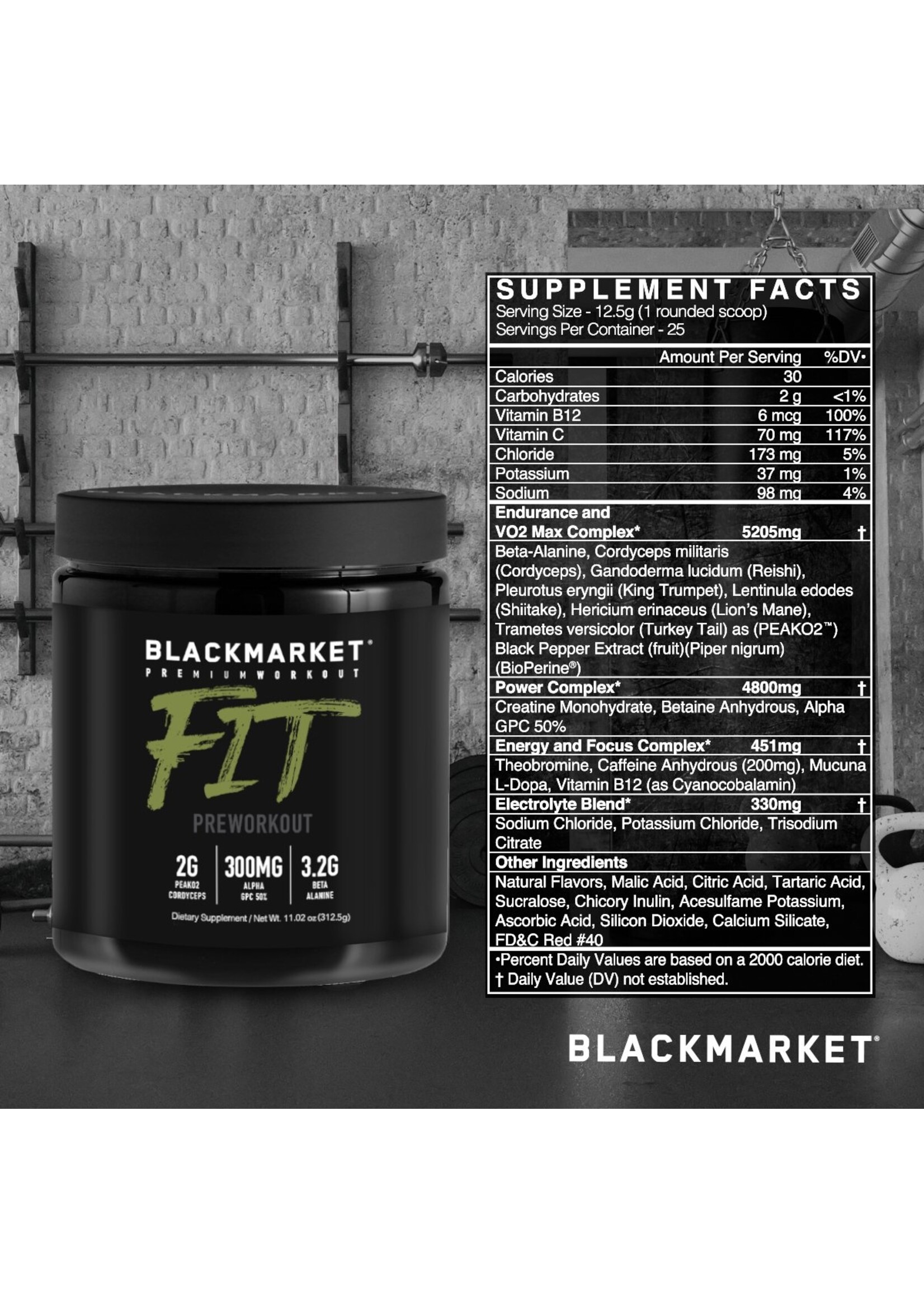 Blackmarket Labs Fit