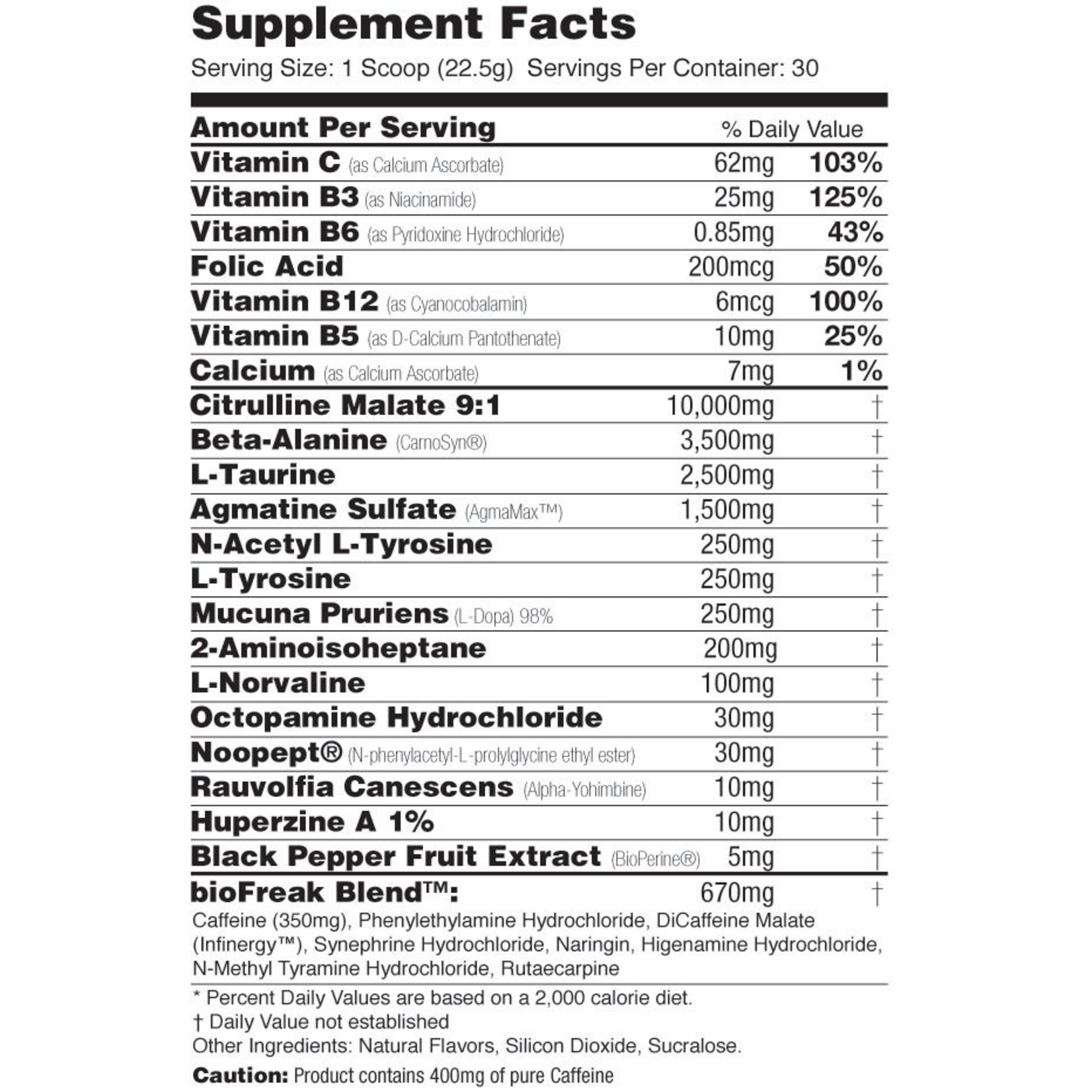 Global Formulas Super bioFreak OMG