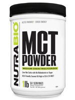 NutraBio MCT Powder - 1 Lb