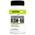 NutraBio Ashwagandha KSM-66 - 90 Caps