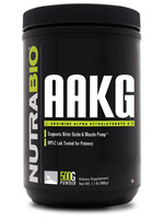 NutraBio Arginine AKG 500 mg