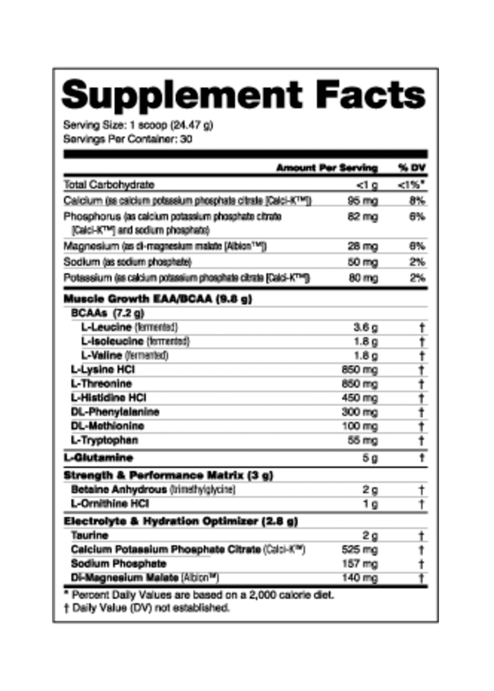 NutraBio Intra Blast