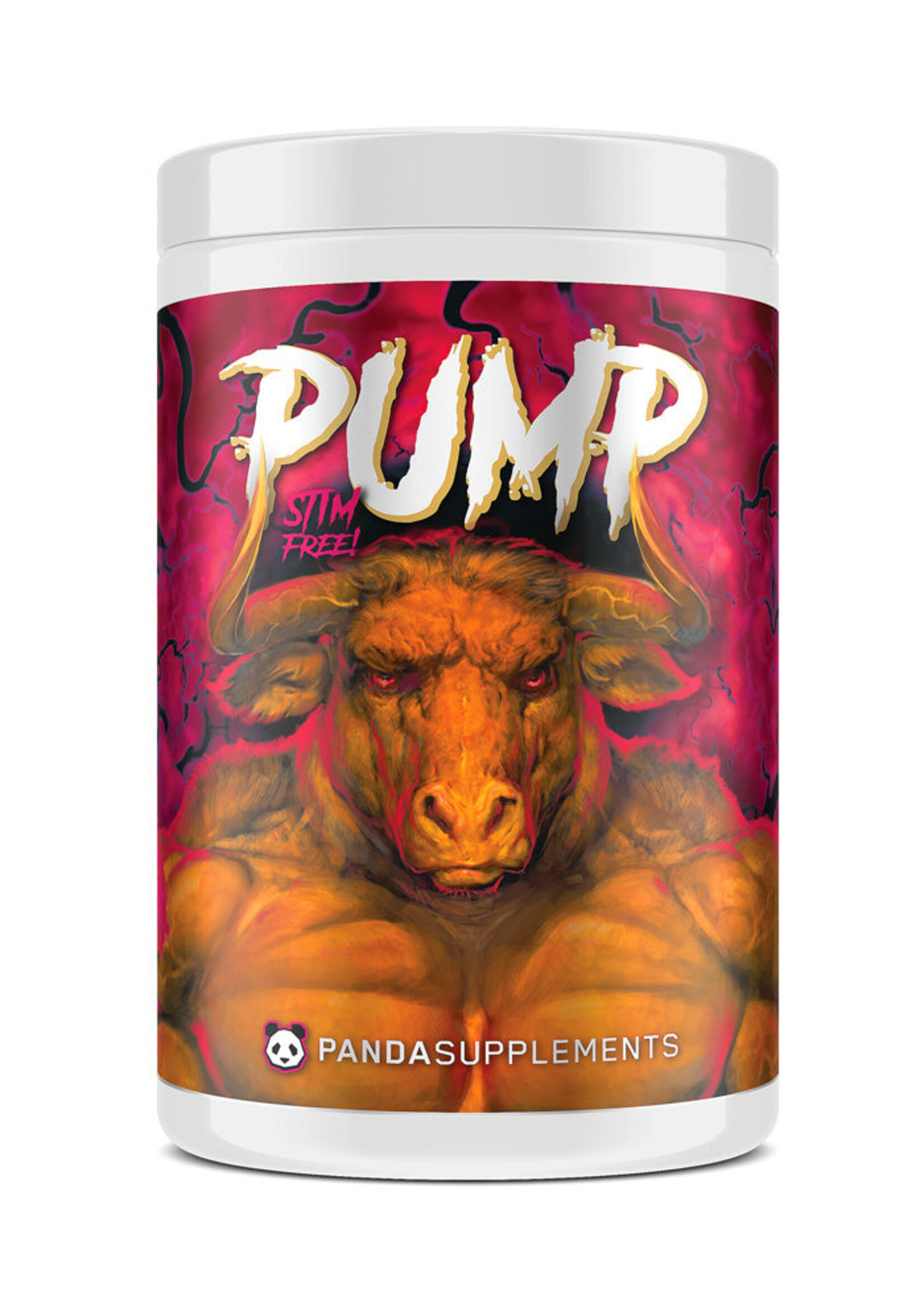 Panda Supplements PUMP – Best Nitric Oxide Pre-Workout for Muscle Growth