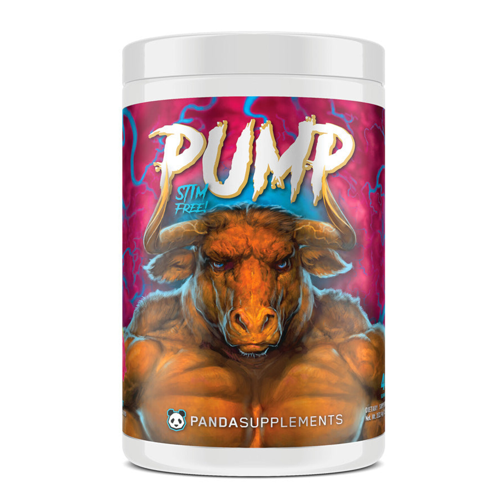 Panda Supplements PUMP – Best Nitric Oxide Pre-Workout for Muscle Growth