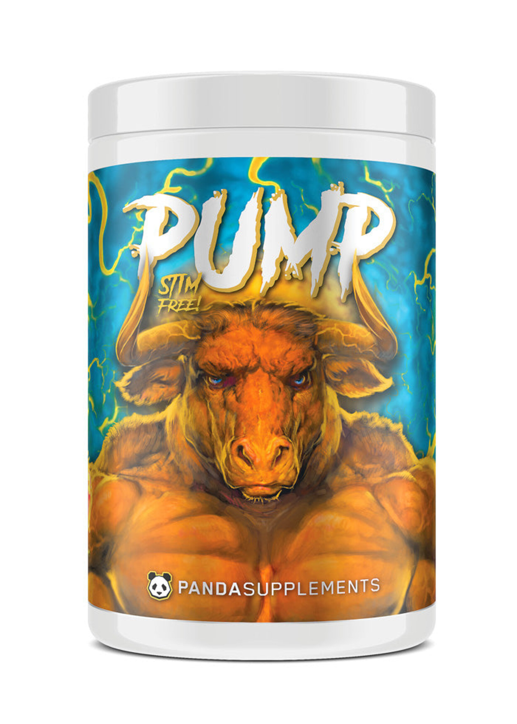 Panda Supplements PUMP – Best Nitric Oxide Pre-Workout for Muscle Growth