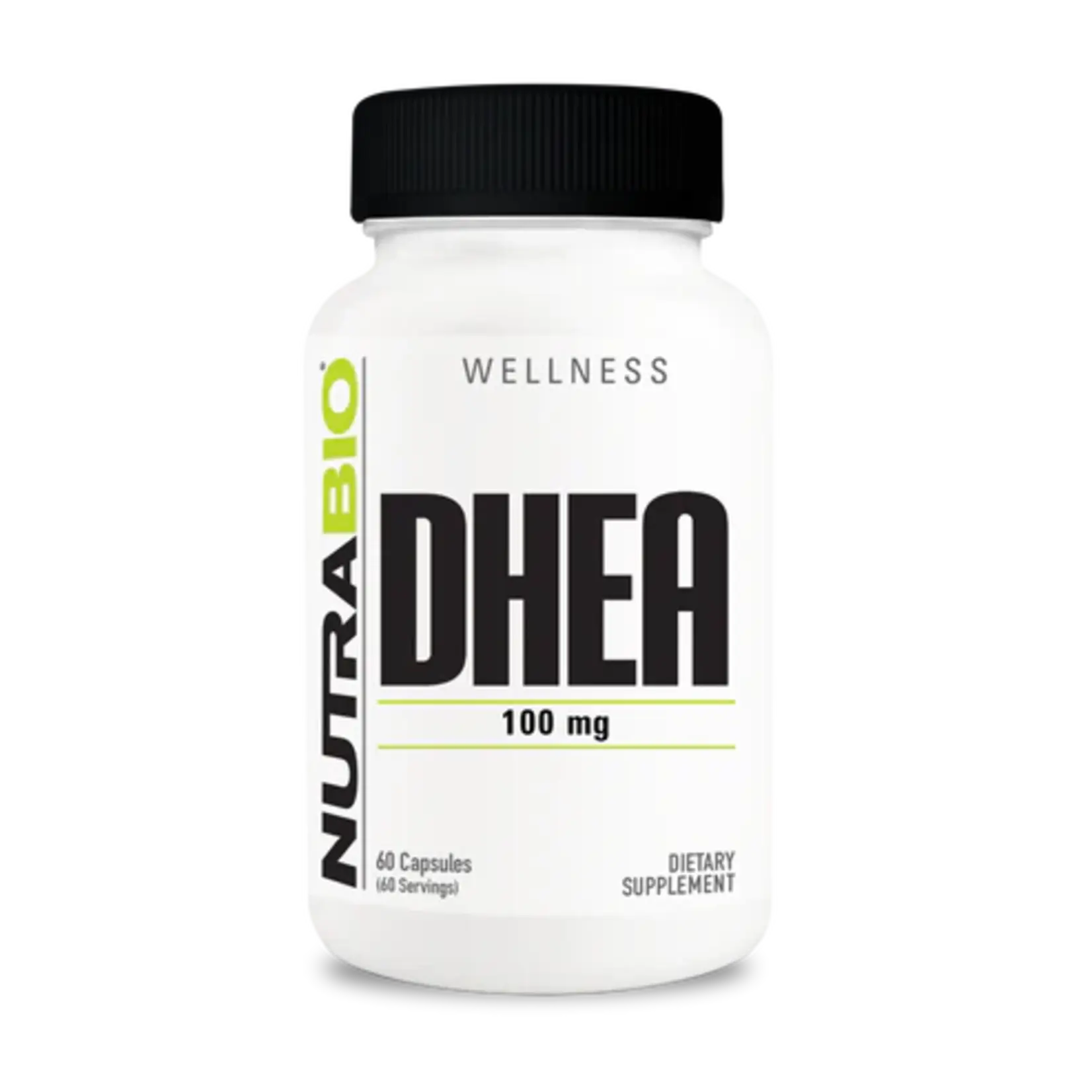 NutraBio DHEA 100 mg – Hormone Balance & Vitality Support