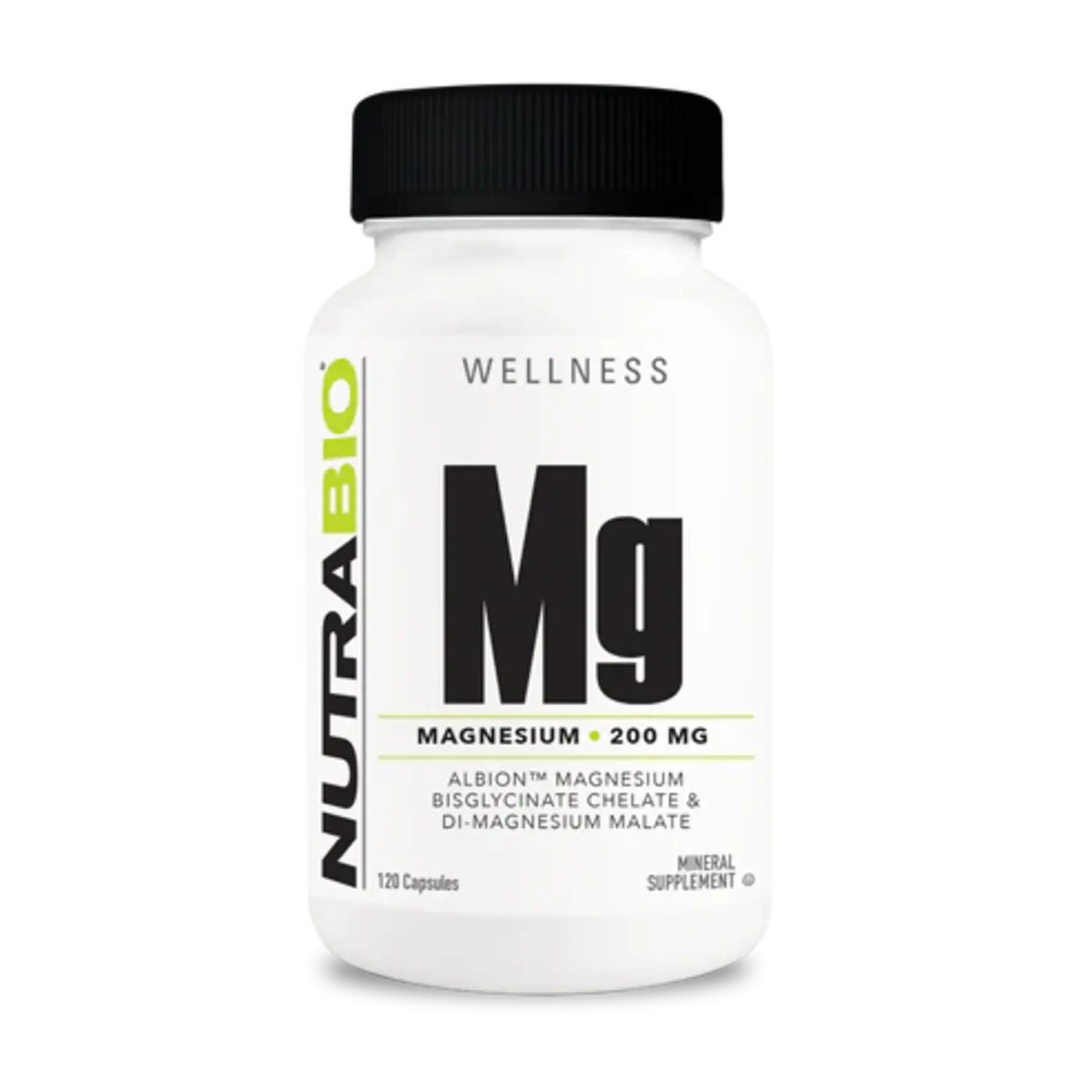 NutraBio Magnesium Complex 200 mg – High Absorption Mineral