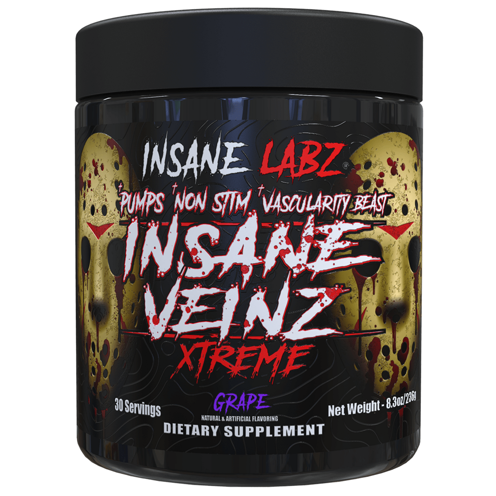 Nanook Nutrition Panda Supps Pandamic & Insane Labz Insane Veinz Extreme Stack | Maximum Stim & Pump | Yuma, AZ