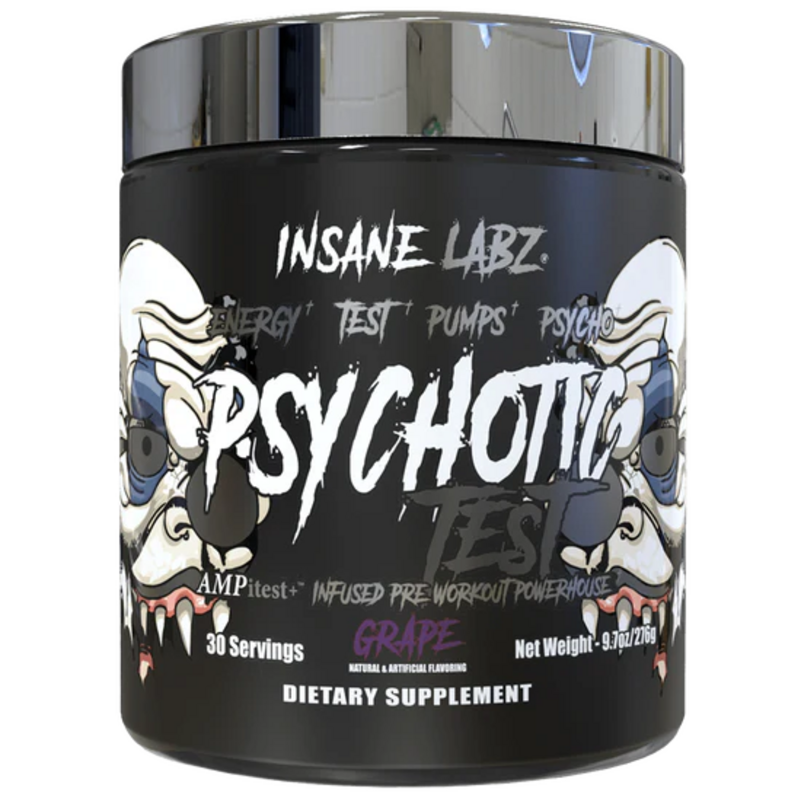 Insane Labz Insane Labz Psychotic Test Pre-Workout | Testosterone & Energy Matrix | Yuma, AZ