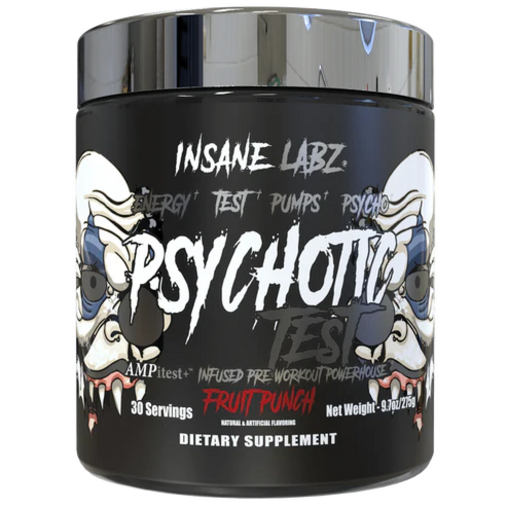 Insane Labz Insane Labz Psychotic Test Pre-Workout | Testosterone & Energy Matrix | Yuma, AZ