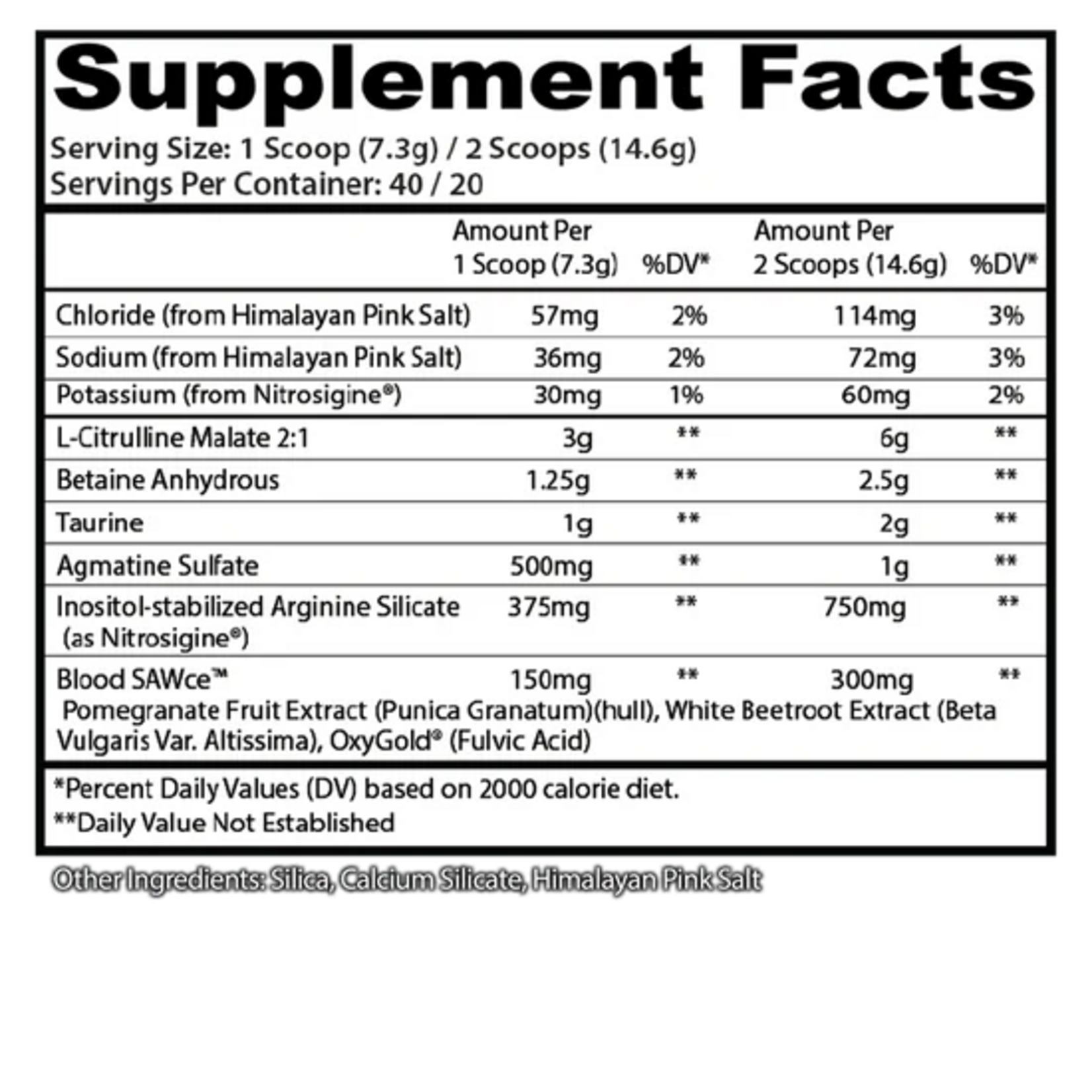 Insane Labz Insane Labz Bloodbath Nitric Oxide Booster | Stim-Free Pump Pre-Workout | Yuma, AZ