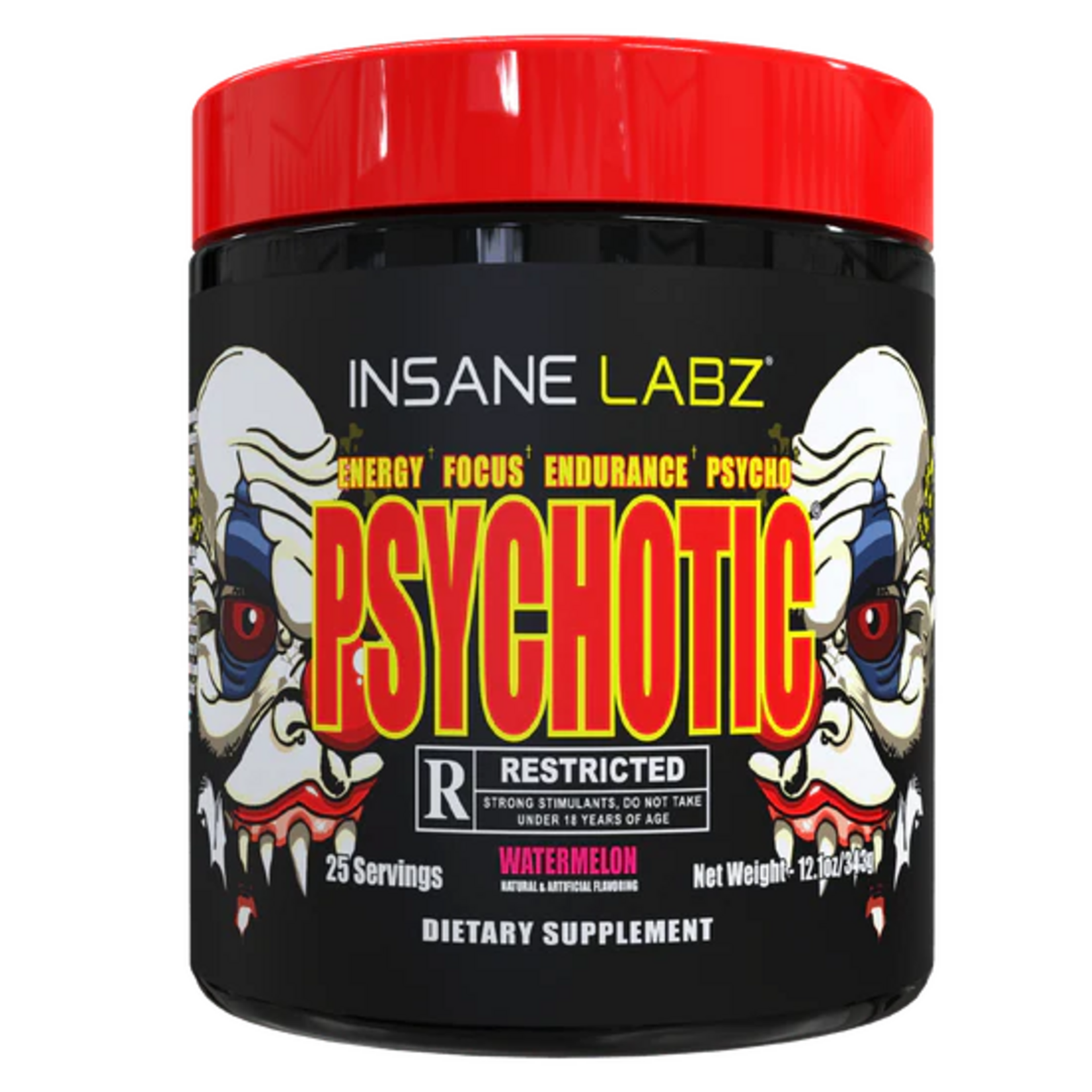 Insane Labz Insane Labz Psychotic Rated R Pre-Workout | Extreme Neuro-Drive Formula | Yuma, AZ
