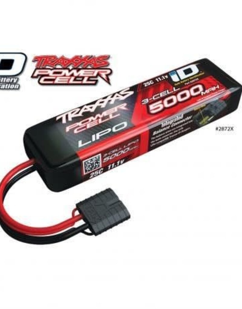 Traxxas 2872X 5000 mAh 11.1 Volt 3-Cell