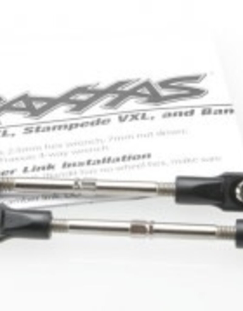 Traxxas 3745 Turnbuckles, toe link, 59mm (78mm center to center) (2) (assembled with rod ends and hollow balls)