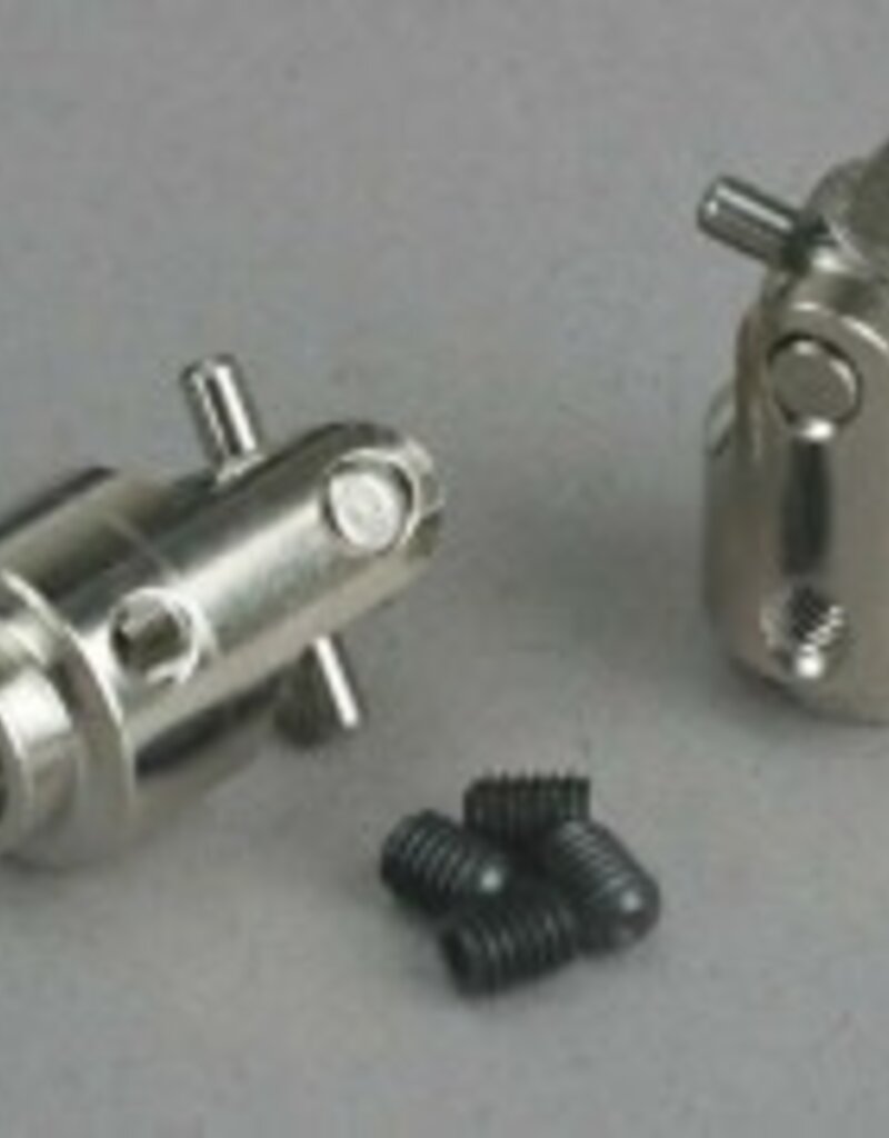 Traxxas 4628x Differential output yokes, hardened steel (w/ U-joints) (2)