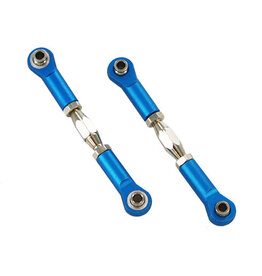 Redcat Racing 06048b Turnbuckle w/ machined aluminum rod ends (2pcs)(blue)(Same as 166617) Volcano Epx/epx PRO, Volcano S30