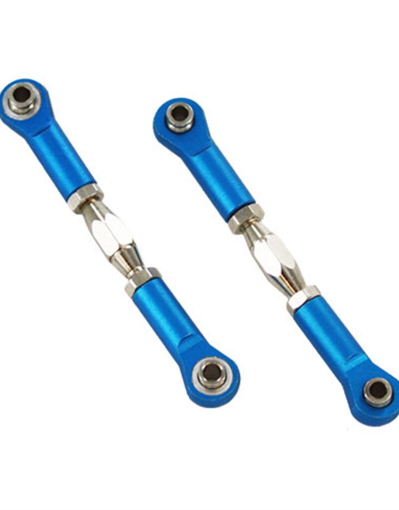 Redcat Racing 06048b Turnbuckle w/ machined aluminum rod ends (2pcs)(blue)(Same as 166617) Volcano Epx/epx PRO, Volcano S30