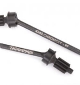Traxxas 8062 Axle shaft, front, heavy duty (left & right)/ portal drive input gear (machined) (2) (assembled)