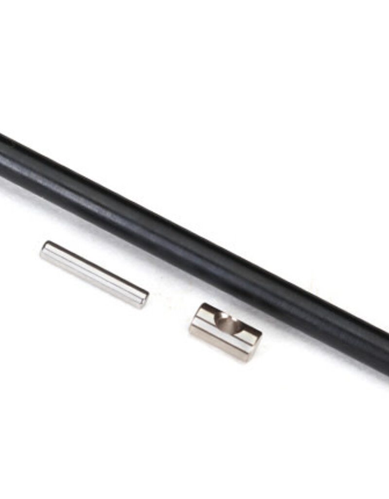 Traxxas 8229 Axle shaft, front (right)/ drive pin/ cross pin
