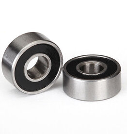 Traxxas 5104a Ball bearings, black rubber sealed (4x10x4mm) (2)