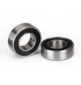 Traxxas 5117a Ball bearings, black rubber sealed (6x12x4mm) (2)