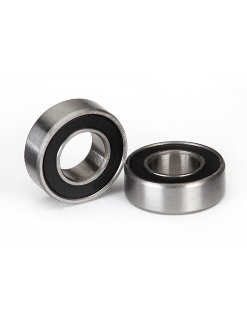 Traxxas 5117a Ball bearings, black rubber sealed (6x12x4mm) (2)