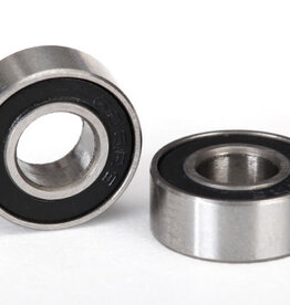 Traxxas 5180a Ball bearings, black rubber sealed (6x13x5mm) (2)