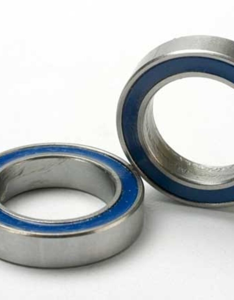 Traxxas 5120 Ball bearings, blue rubber sealed (12x18x4mm) (2)