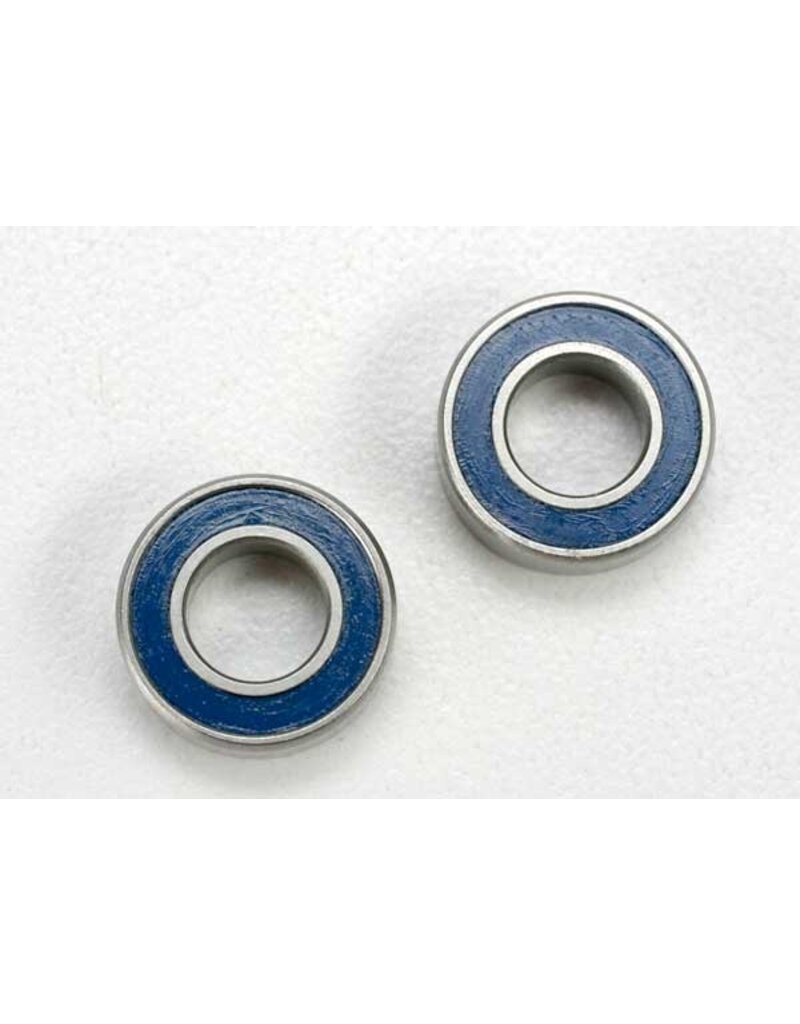 Traxxas 5117 Ball bearings, blue rubber sealed (6x12x4mm) (2)