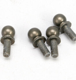 Traxxas 5529x Ball studs, aluminum, hard-anodized, PTFE-coated (4) (use for inner camber link mounting)