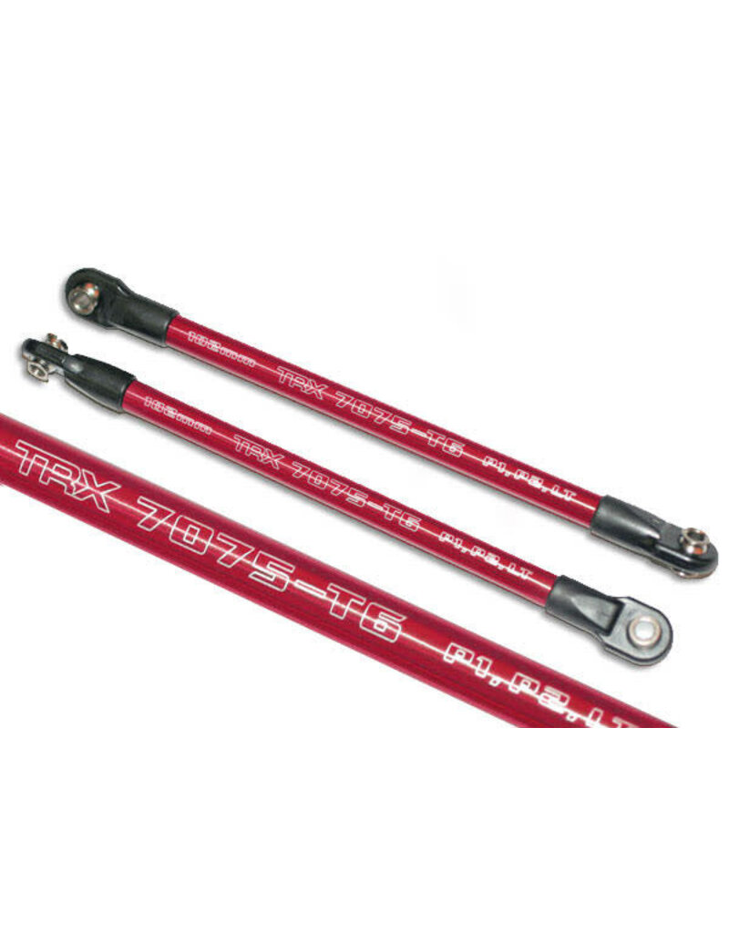 Traxxas 5318x Push rod (aluminum) (assembled with rod ends) (2) (use with long travel or #5357 progressive-1 rockers)