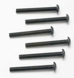 Traxxas 2581 - Screws, 3x25mm button-head machine (hex drive) (6)