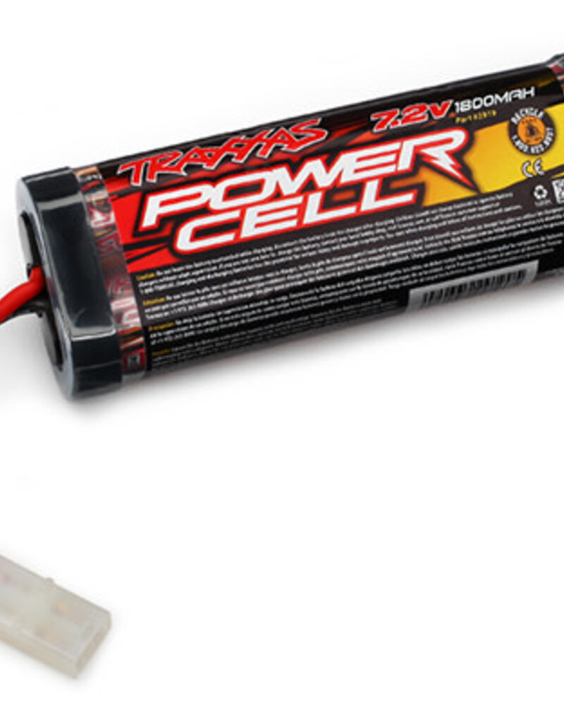 Traxxas 2919 Battery, Series 1 Power Cell 1800mAh (NiMH, 6-C flat, 7.2V, Sub-C)