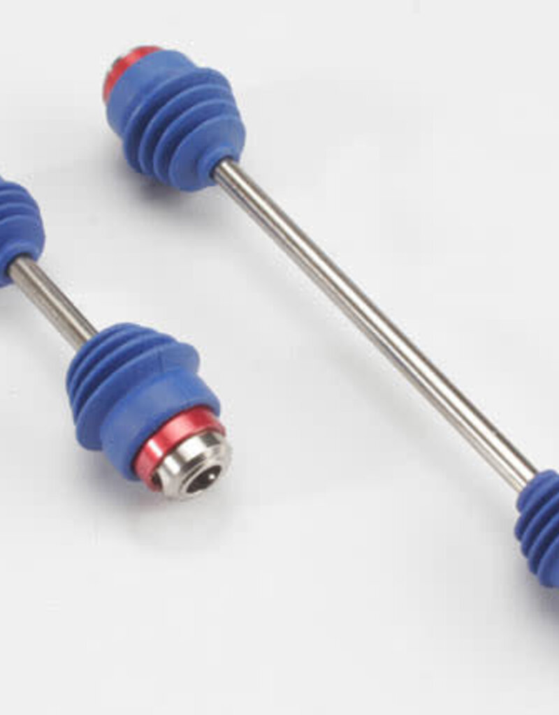Traxxas 5151r Driveshafts, center E-Maxx® (steel constant-velocity) front (1)/ rear (1) (assembled with inner and outer dust boots, for 3905 E-Maxx®)