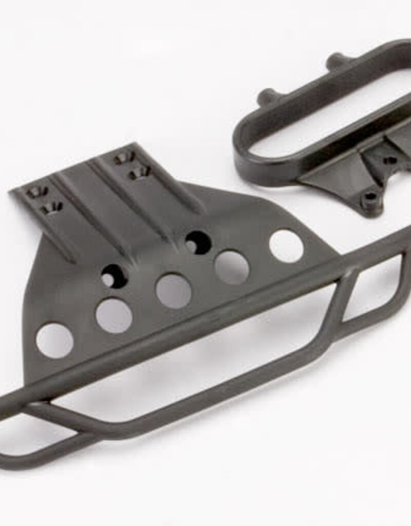 Traxxas 5835 Bumper, front/ bumper mount, front (black)