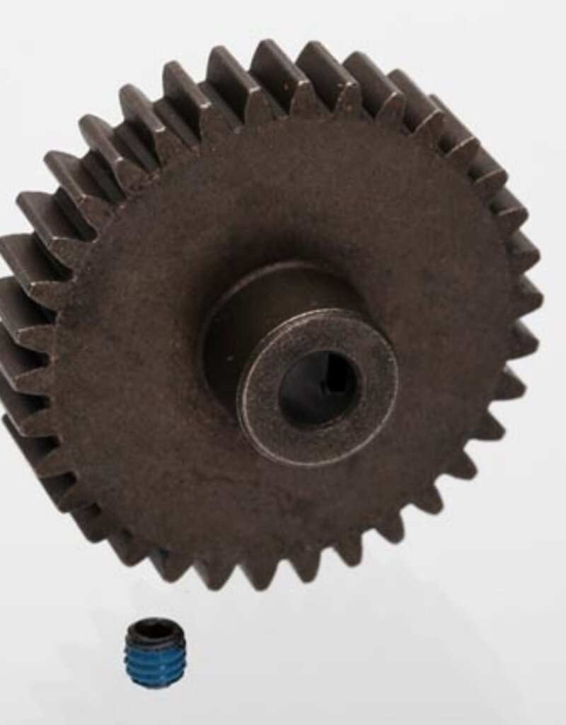 Traxxas 6493 Gear, 34-T pinion (1.0 metric pitch) (fits 5mm shaft)/ set screw