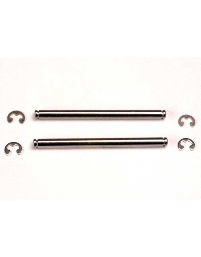 Traxxas 2640 Suspension pins, 44mm (2) w/ e-clips