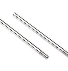Traxxas 2656 Shock shafts, steel, chrome finish (xx-long) (2)