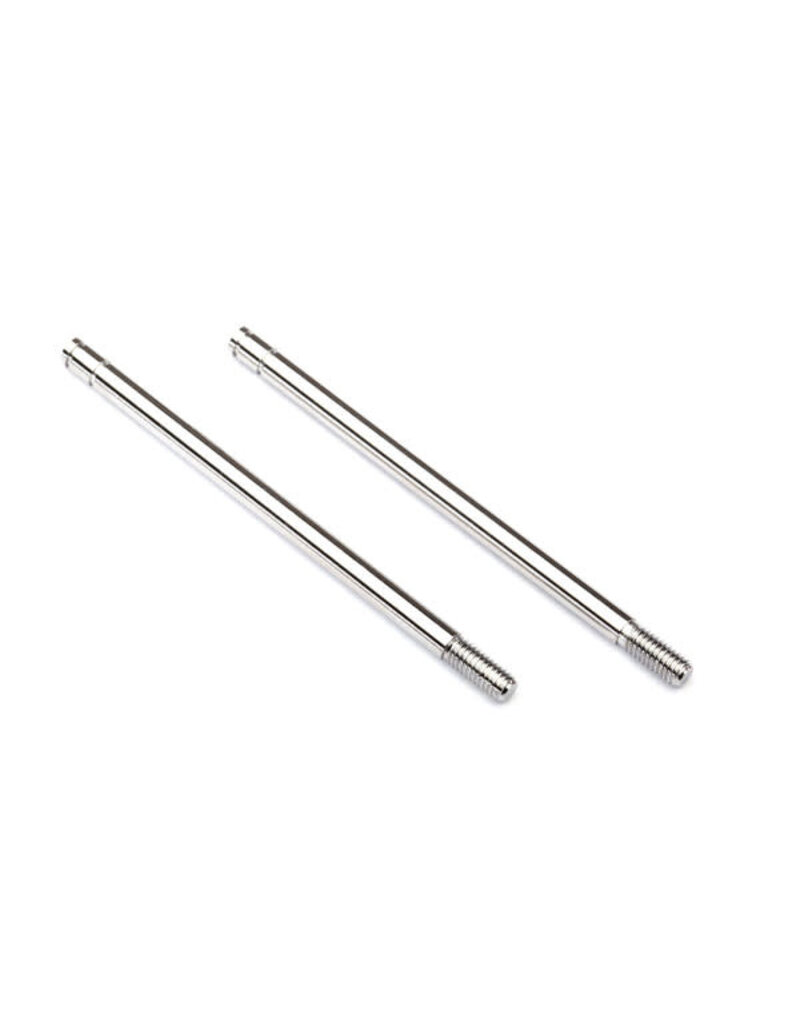 Traxxas 2656 Shock shafts, steel, chrome finish (xx-long) (2)